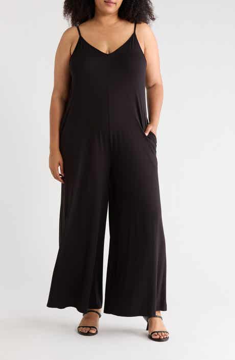 Strappy Wide Leg Jumpsuit