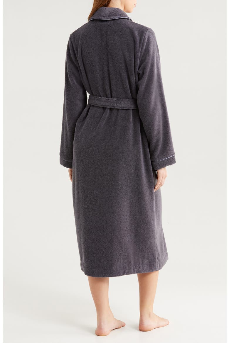 Hydro Cotton Terry Robe, Alternate, color, GREY STONEHENGE