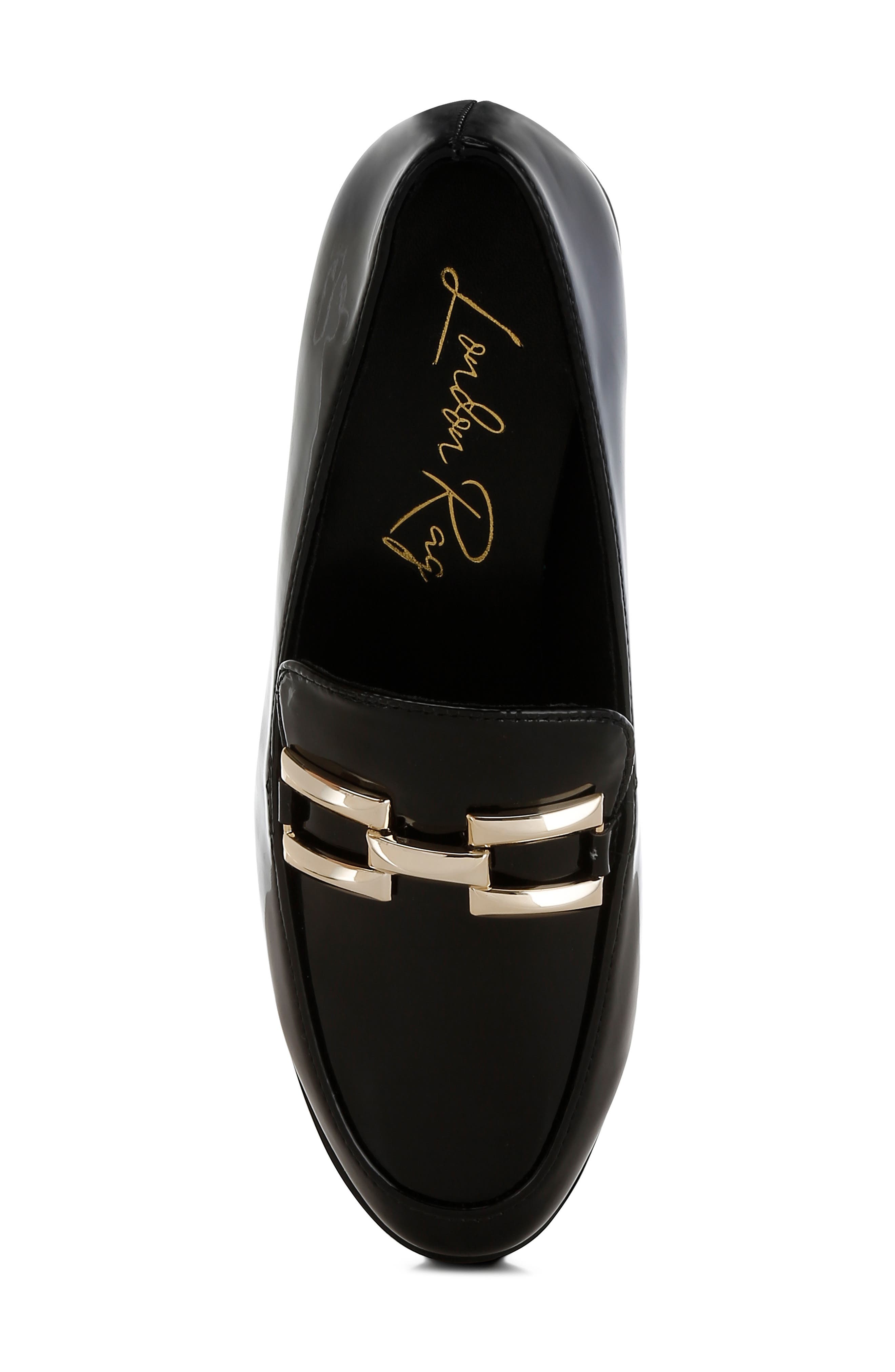 LONDON RAG Revanta Bit Loafer, Alternate, color, Black