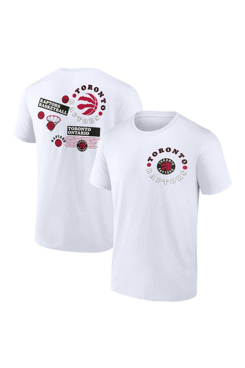 Men's Fanatics Branded White Toronto Raptors Street Collective T-Shirt, Main, color, White