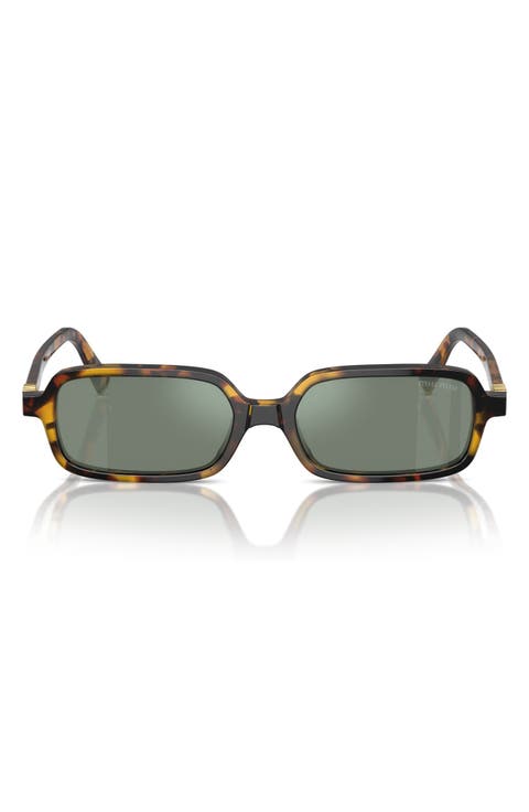 52mm Rectangular Sunglasses