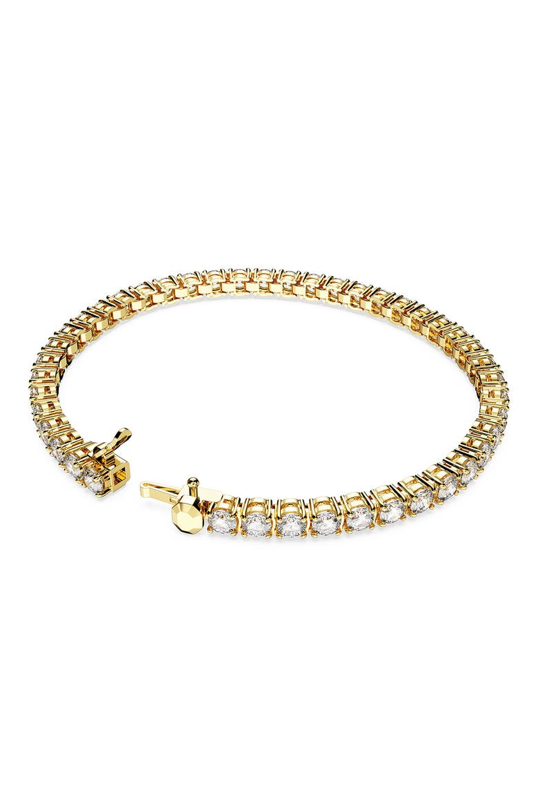 Re Matrix Tennis Bracelet, Alternate, color, GOLD