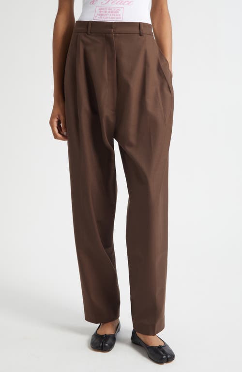 Ashley Williams Peg Tapered Straight Leg Pants in Brown  product