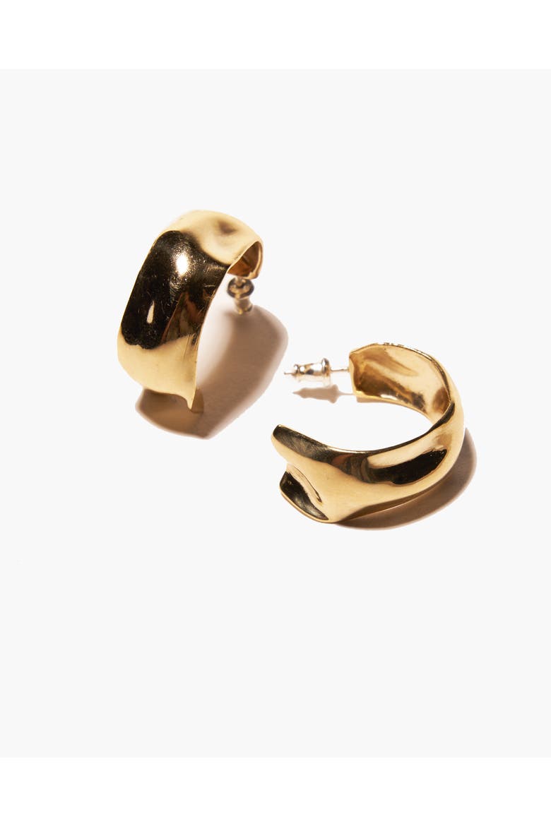 Sanne Earrings`, Main, color, Brass