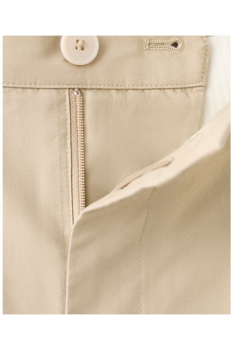 Pleat Front Bermuda Shorts, Alternate, color, BEIGE