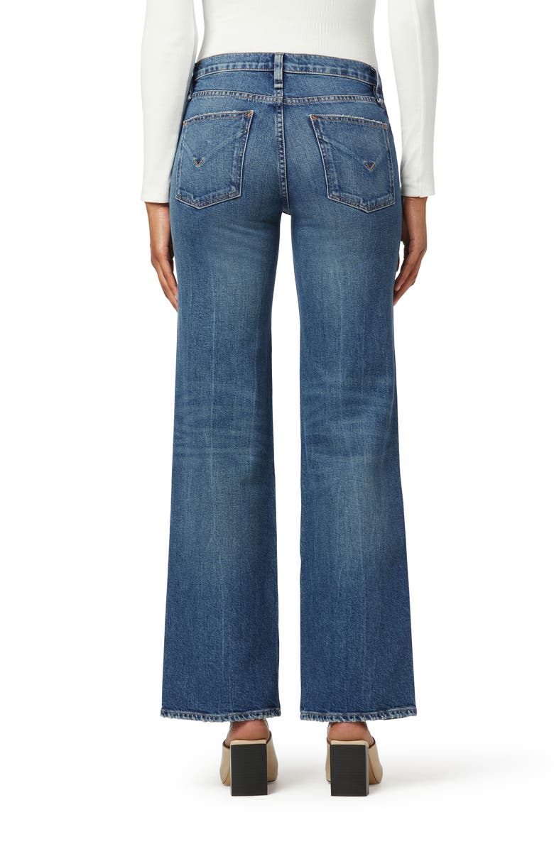 Hudson Jeans Hudson Rosie High Waist Wide Leg Jeans, Alternate, color,