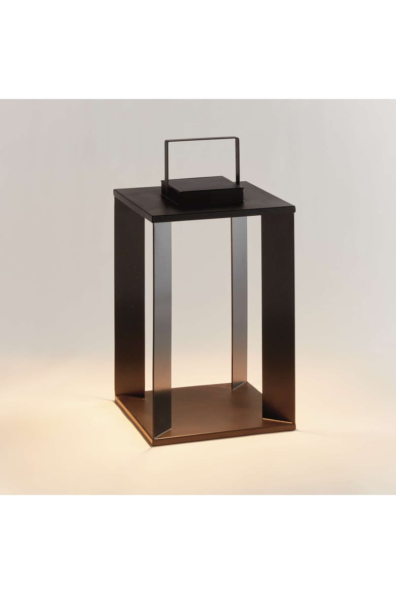 Hanley Solar Led Lantern 18", Main, color, Black