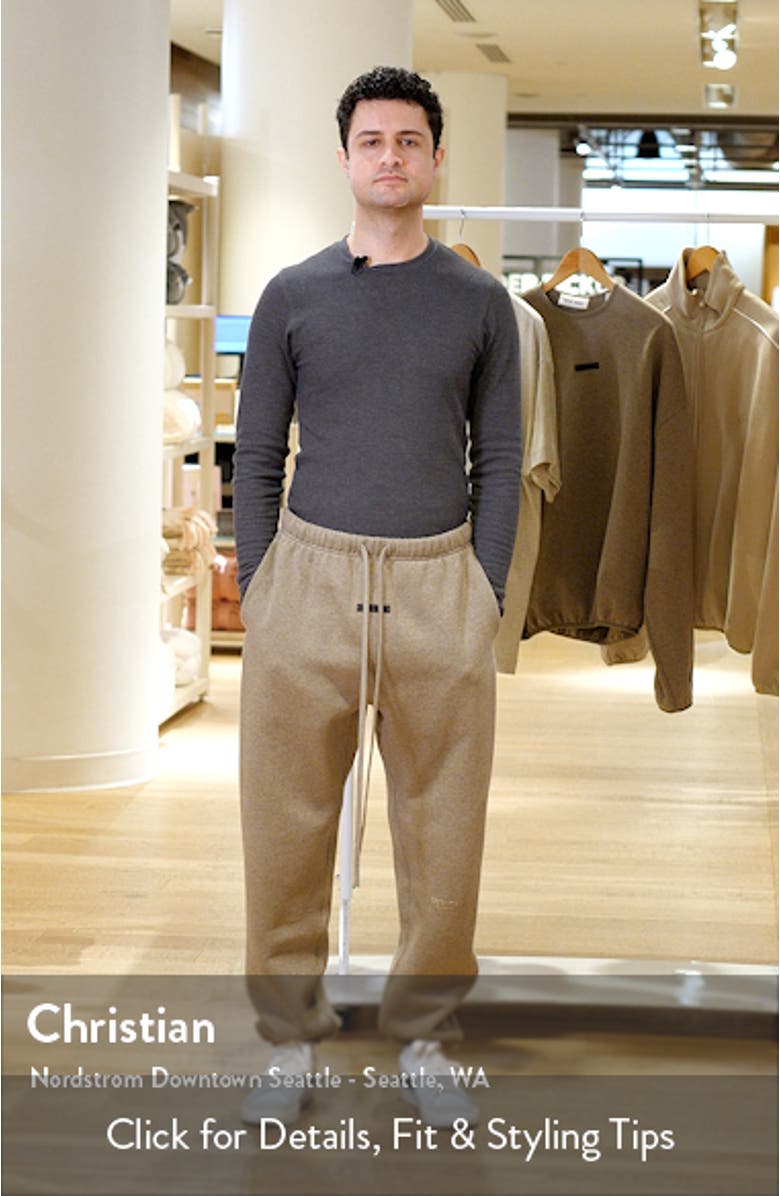 Vintage Fleece Sweatpants, sales video thumbnail