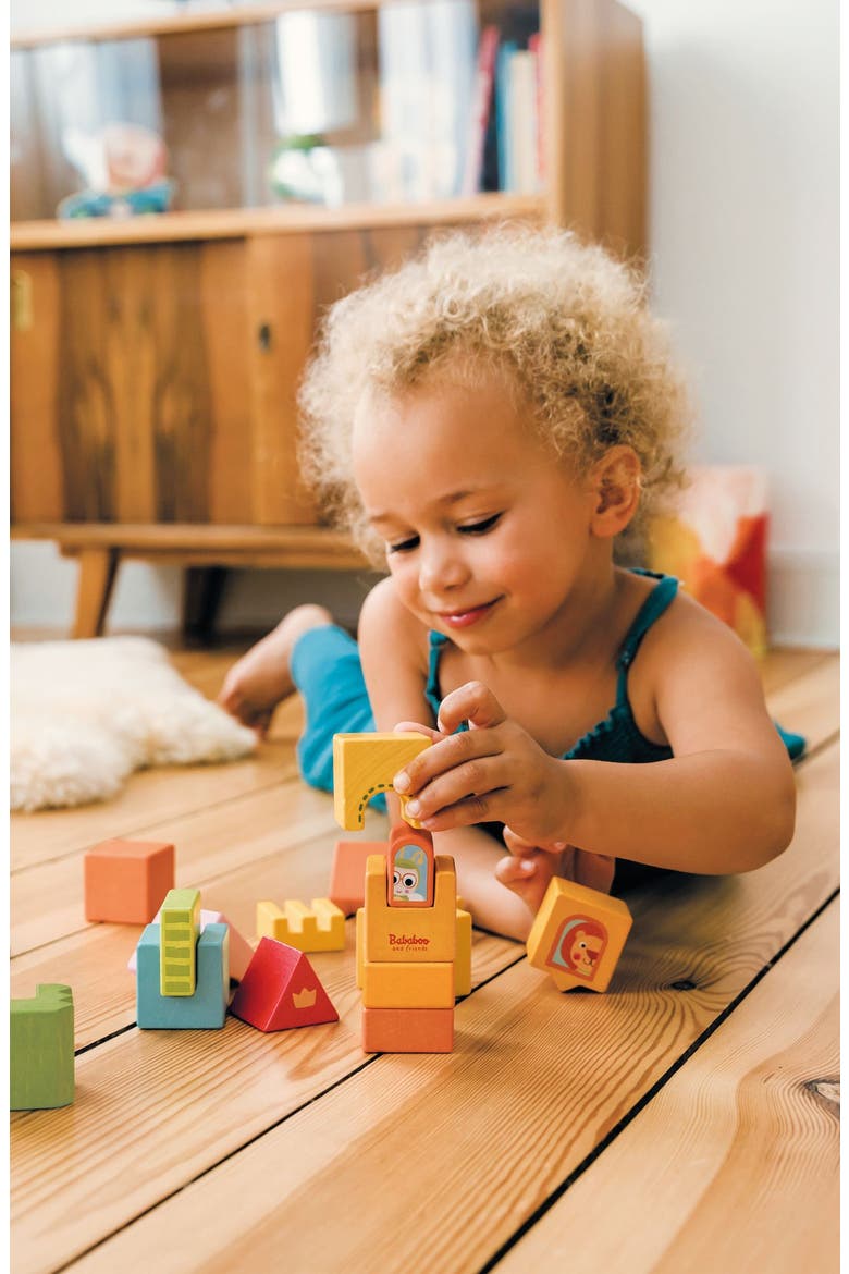 Little Castle Stacking Toy, Alternate, color, Multi