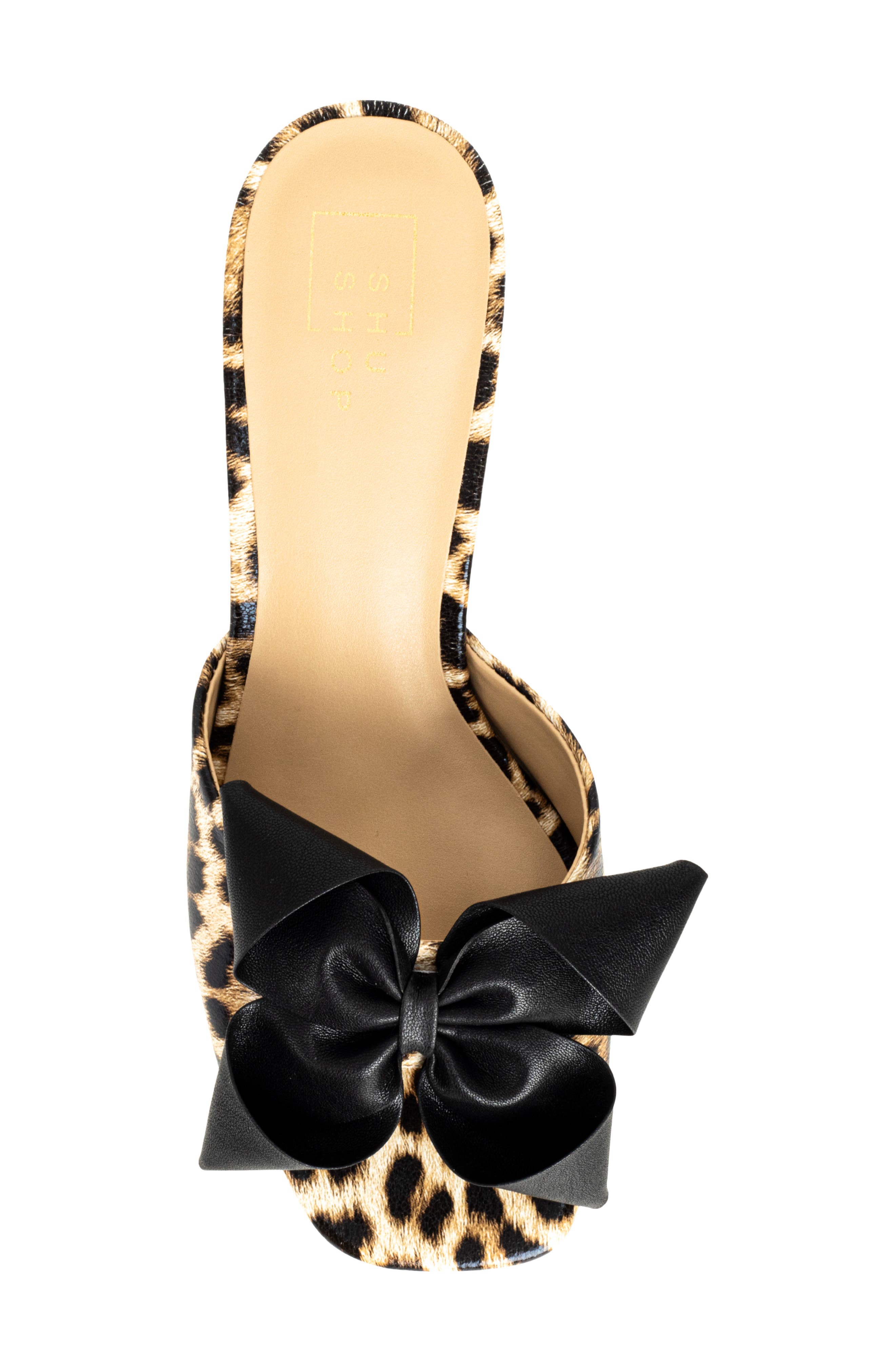 Flora Slide Sandal, Alternate, color, LEOPARD PRINT
