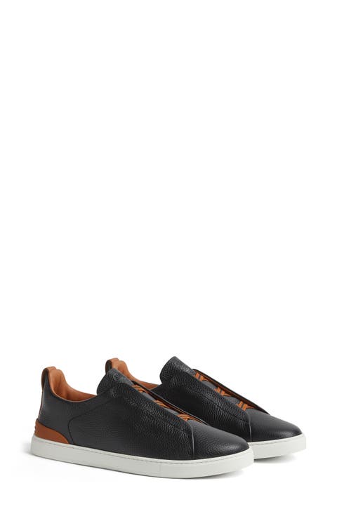 Triple Stitch™ Leather Slip-On Sneaker