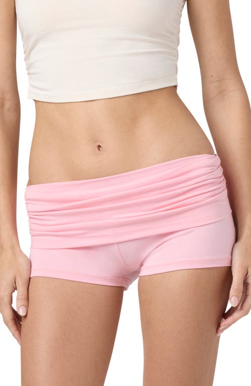 Florence By Mills Fold Down Shorts In Candy Pink