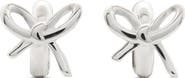 Kate Spade New York bow huggie hoop earrings