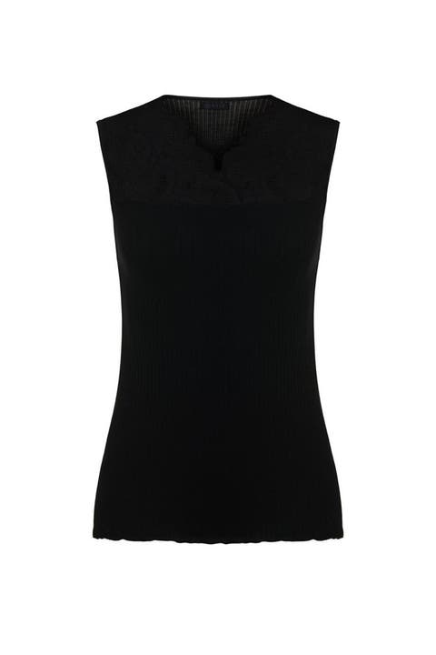 Dahlia High V-Neck Tank Top