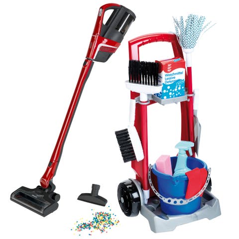 Cleaning Trolley W/ Miele Triflex Vacuum Cleaner Cleaning Playset, Ages 3+
