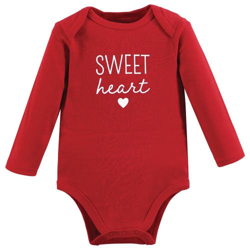 Hudson Baby Infant Breathable Cotton Long-sleeve Bodysuit Bundle 3 Count In Multi