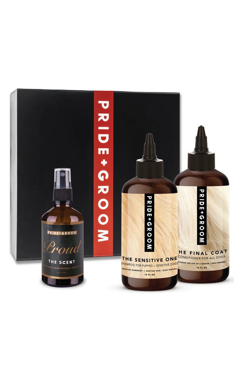 PRIDE+GROOM The Luxe Gift Set, Alternate, color, The Sensitive One