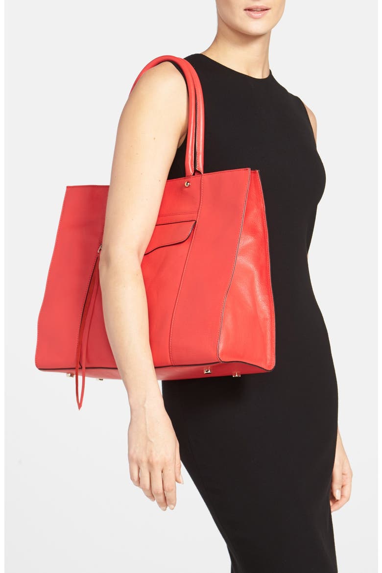 'MAB' Tote, Alternate, color, POPPY