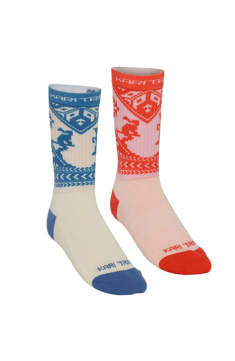 Kari Traa Puffin Sock - 2-Pack - Women's, Main, color, Heat