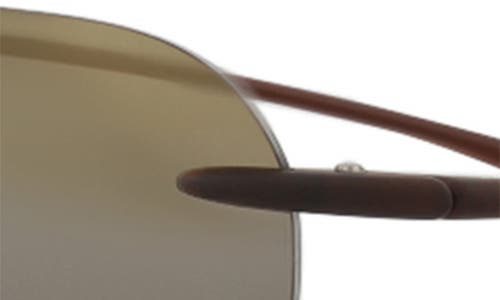 Maui Jim Core 50mm Polarized Square Sunglasses In Green