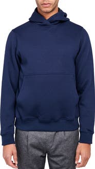 Brooklyn Brigade Slim Fit Solid Quilted Knit Hoodie