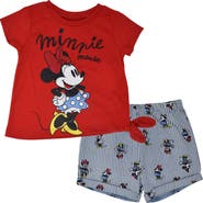 Disney T-Shirt & Chambray Shorts Set
