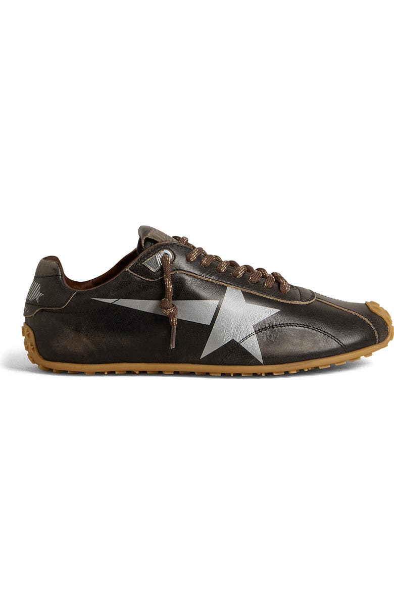 Golden Goose Marathon Speed Sneaker, Main, color, Black/ Silver