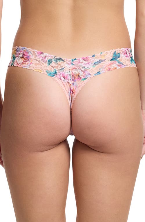 Hanky Panky Print Low Rise Thong In Buy Myself Flowers
