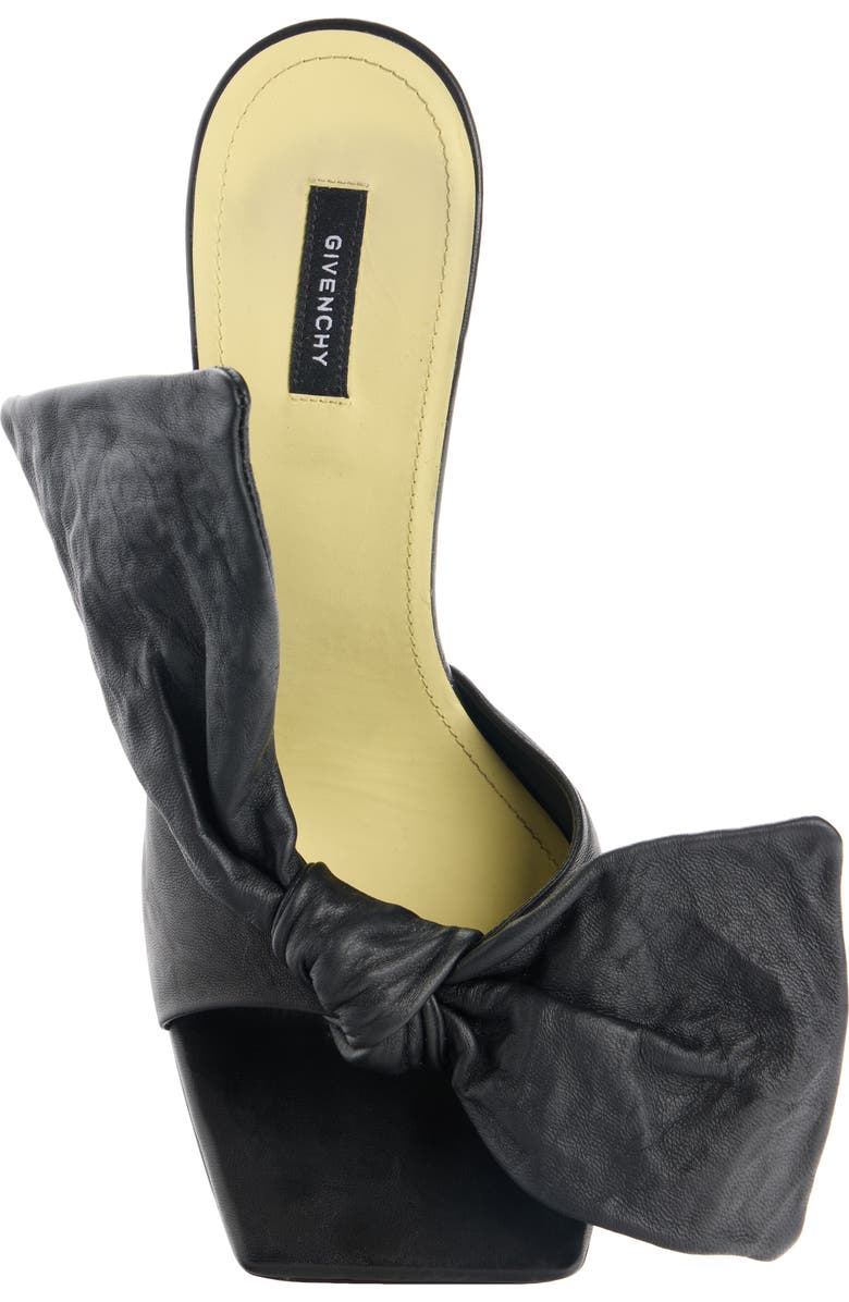Givenchy Boudoir Bow Slide Sandal, Alternate, color, Black