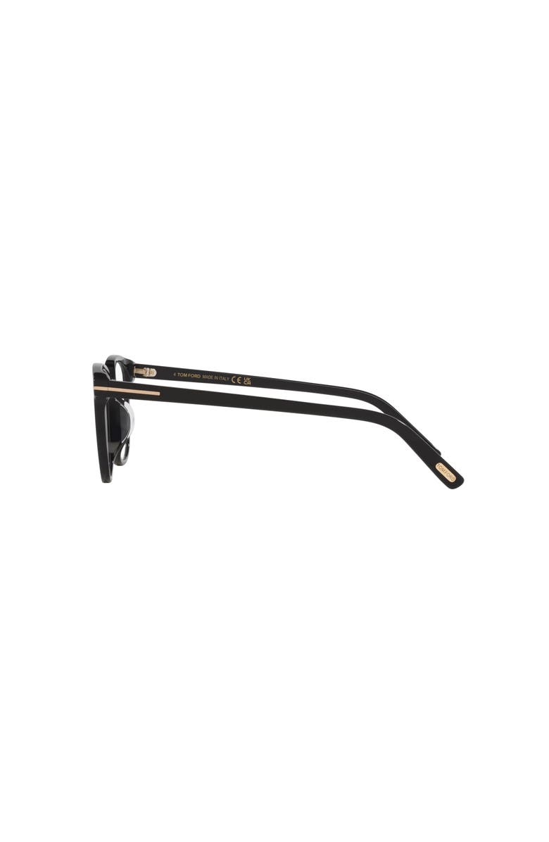 TOM FORD 51mm Square optical glasses, Alternate, color, Black