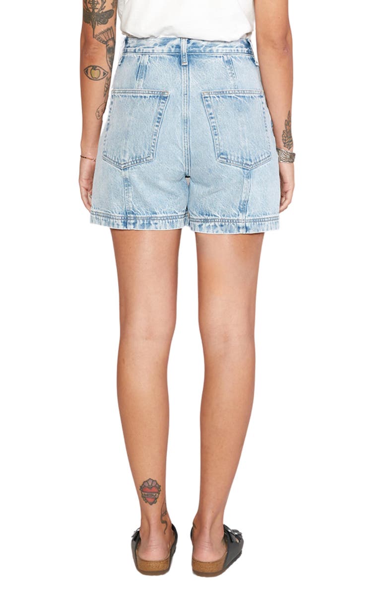 ÉTICA Elia Utility Denim Shorts, Alternate, color, 