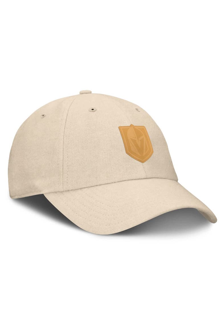 Men's Fanatics Tan Vegas Golden Knights Front Office Canvas Adjustable Hat, Alternate, color, Tan