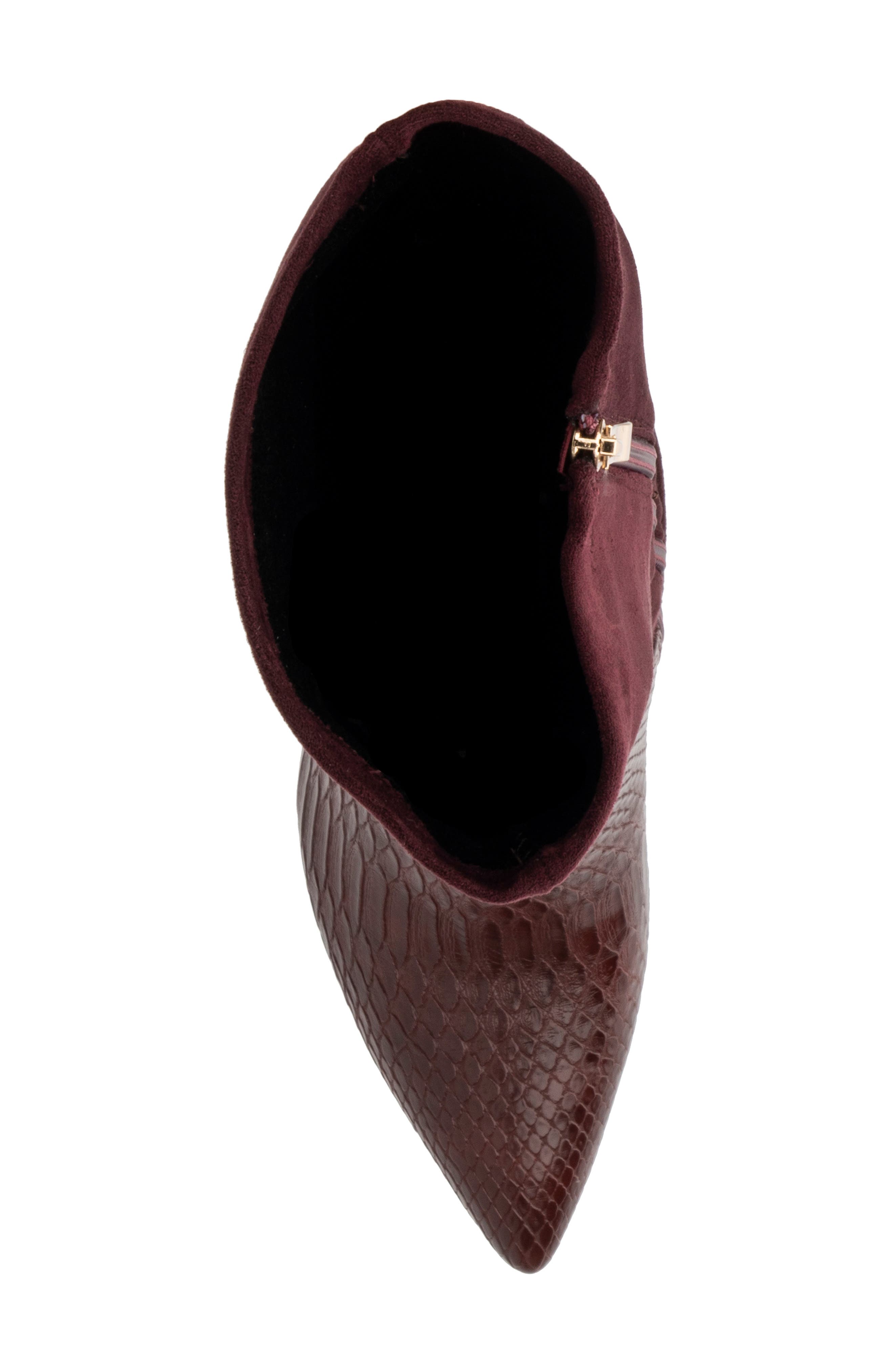 Mia Knee High Boot, Alternate, color, BURGUNDY