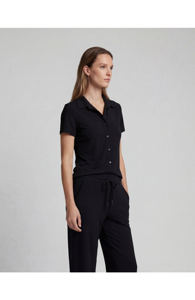 Lords of Harlech Womens Printed Button-Up Shirt, Alternate, color, Black