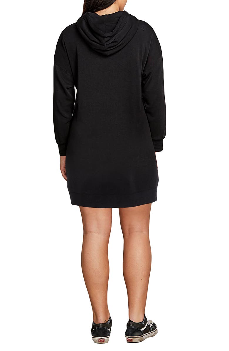 Volcom Incognito Sweatshirt Dress, Alternate, color, 