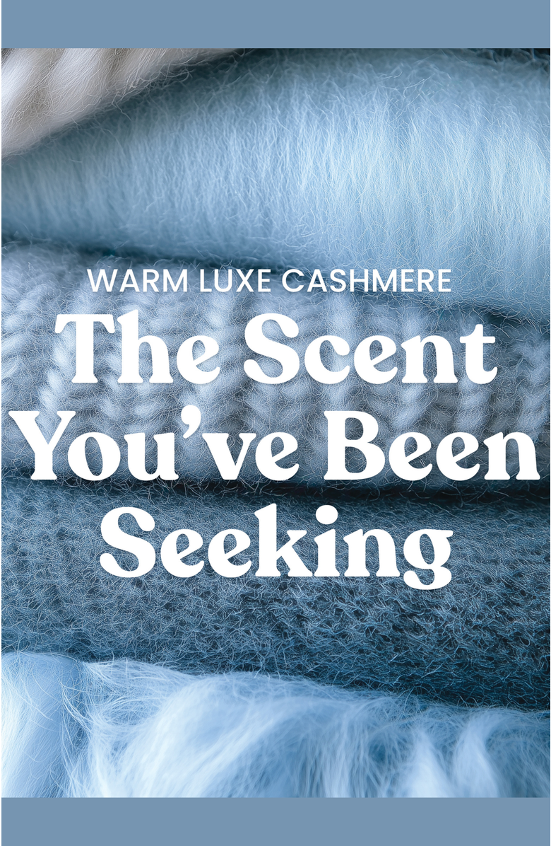 YANKEE CANDLE Warm Luxe Cashmere Studio Candle with Essential Oils, Set of 2, Alternate, color, Blue