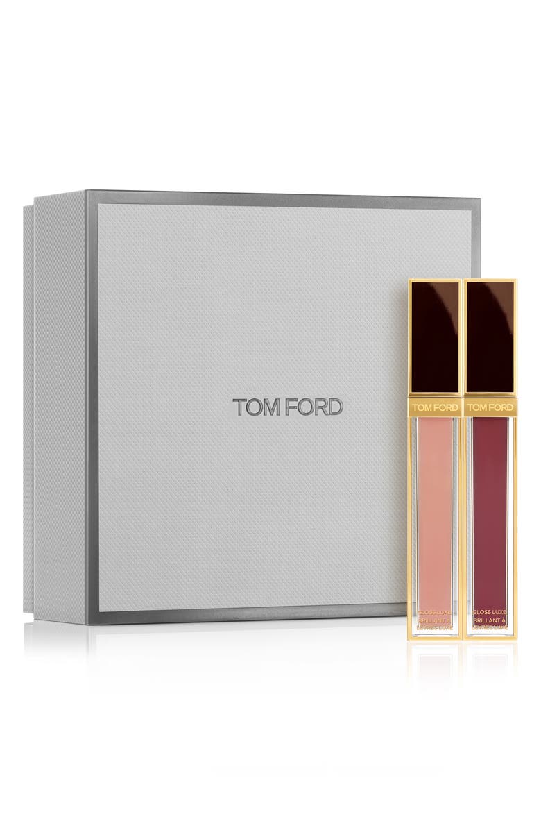 TOM FORD Full Size Gloss Luxe Lip Gloss Set-$116 Value, Main, color, 