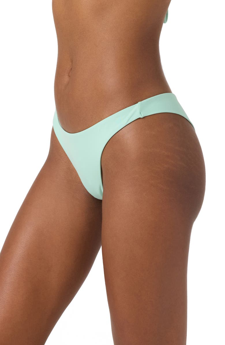 O'Neill Hermosa Saltwater Solids Bikini Bottoms, Alternate, color, Opal