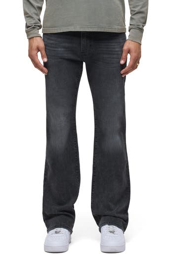 Hudson Jeans Walter Kick Flare Jeans In Black
