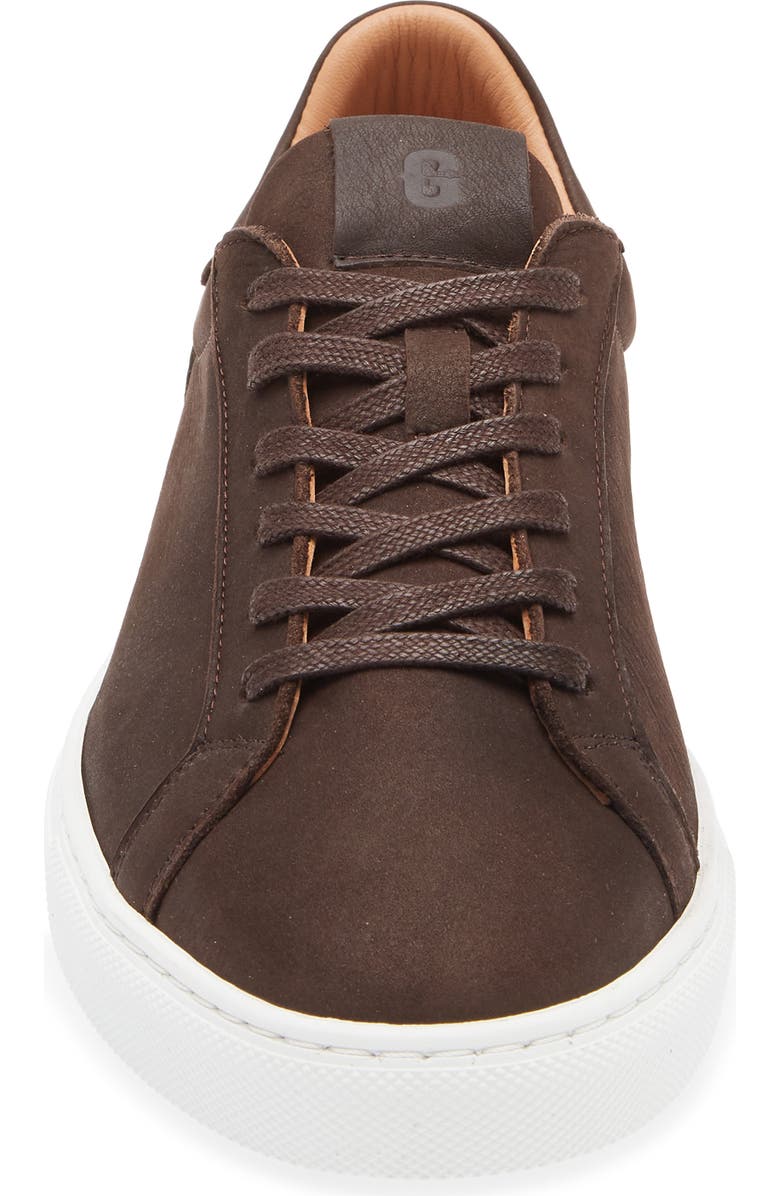 GREATS Reign Low Top Sneaker, Alternate, color, Dark Brown