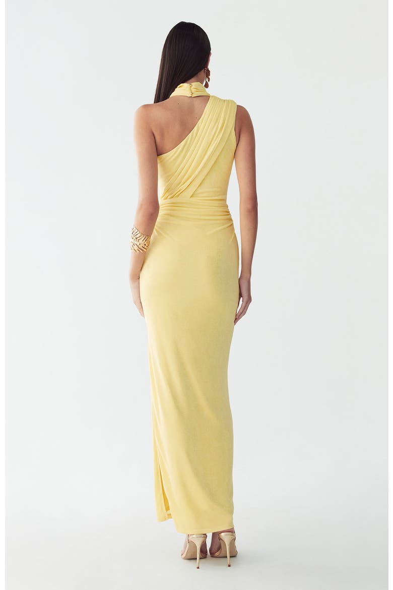 Annie Maxi Dress, Alternate, color, Lemon Sorbet