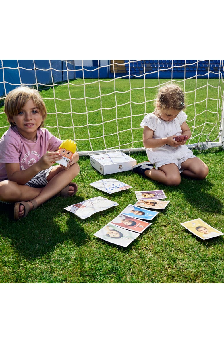 Miniland EmoTeam Real Madrid Emotion Soccer Game for 2 Years and Up, Alternate, color, Brown