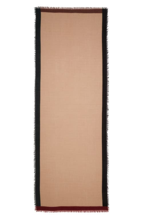 Rag & Bone Astrid Wool Scarf In Brown