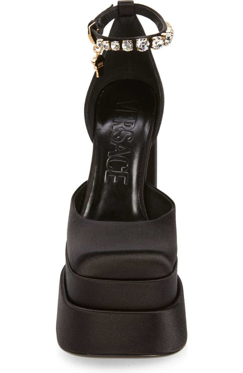 Versace Medusa Platform Pump, Alternate, color,