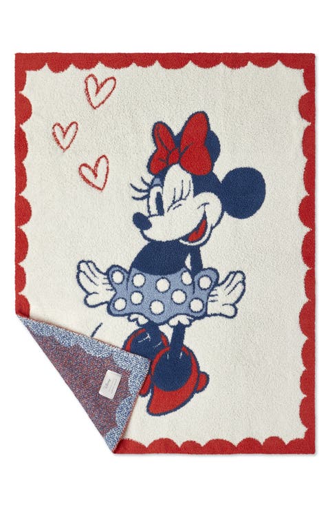 x Disney® Minnie Mouse CozyChic® Love Stroller Blanket