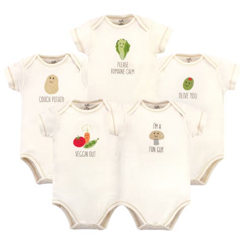 Organic Cotton Bodysuits (Baby)