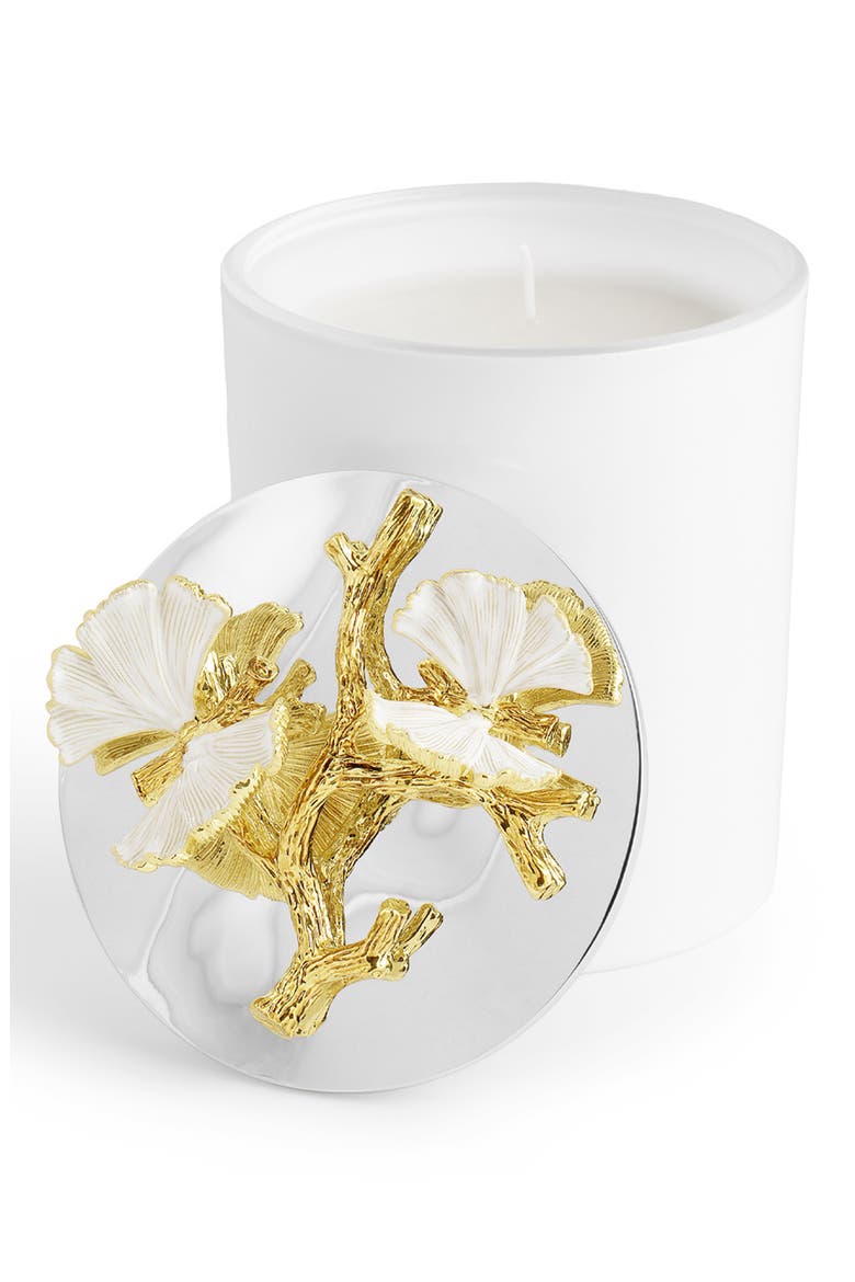 Butterfly Ginkgo Gold Soy Wax Candle, Alternate, color, NO COLOR