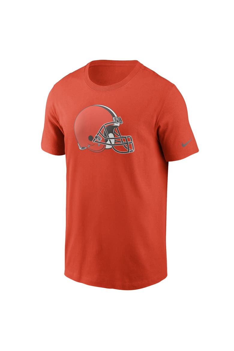 Men's Nike Orange Cleveland Browns Primary Logo T-Shirt, Alternate, color, ORANGE