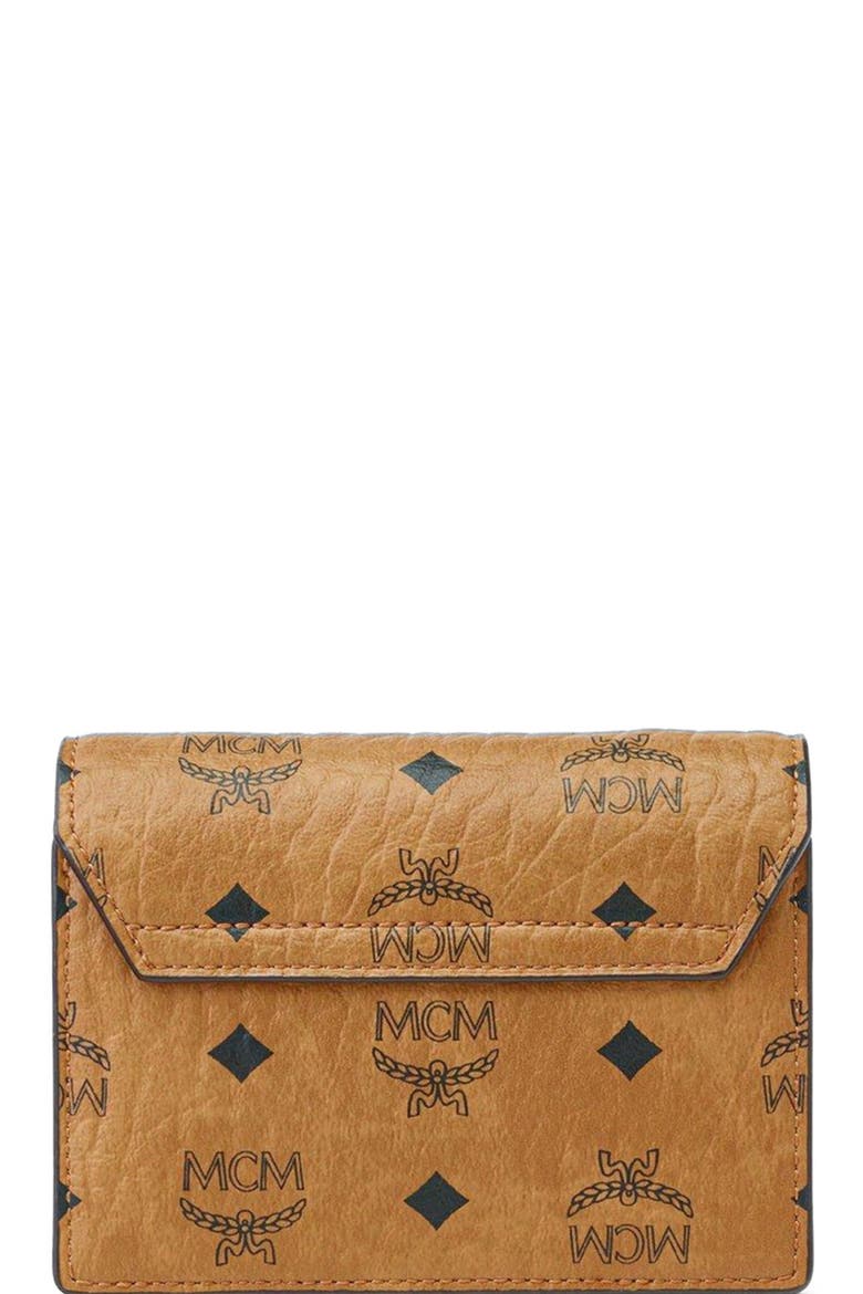 Aren Chain Wallet in Visetos, Alternate, color, Brown
