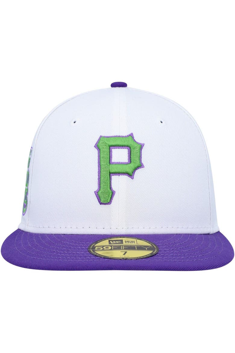 Men's New Era White Pittsburgh Pirates 1979 World Series Side Patch 59FIFTY Fitted Hat, Alternate, color, White
